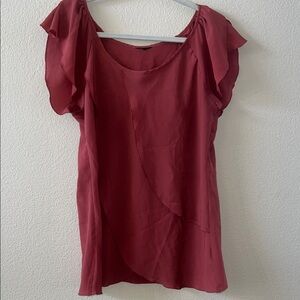 Elegant rust  Women's Top. GUC